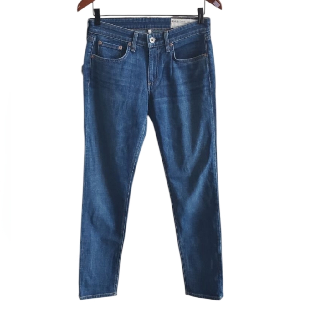 Rag & Bone Dre Low-Rise Slim Boyfriend Jeans Size 24